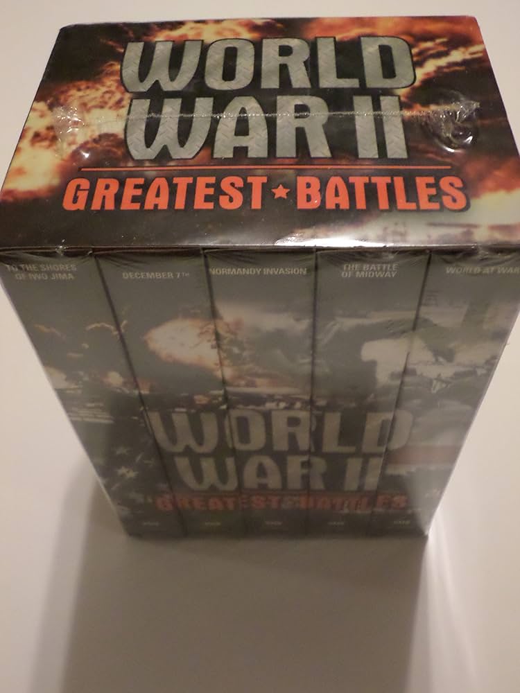 Amazon.com: WW II Greatest Battles (5pc) [VHS] : World War